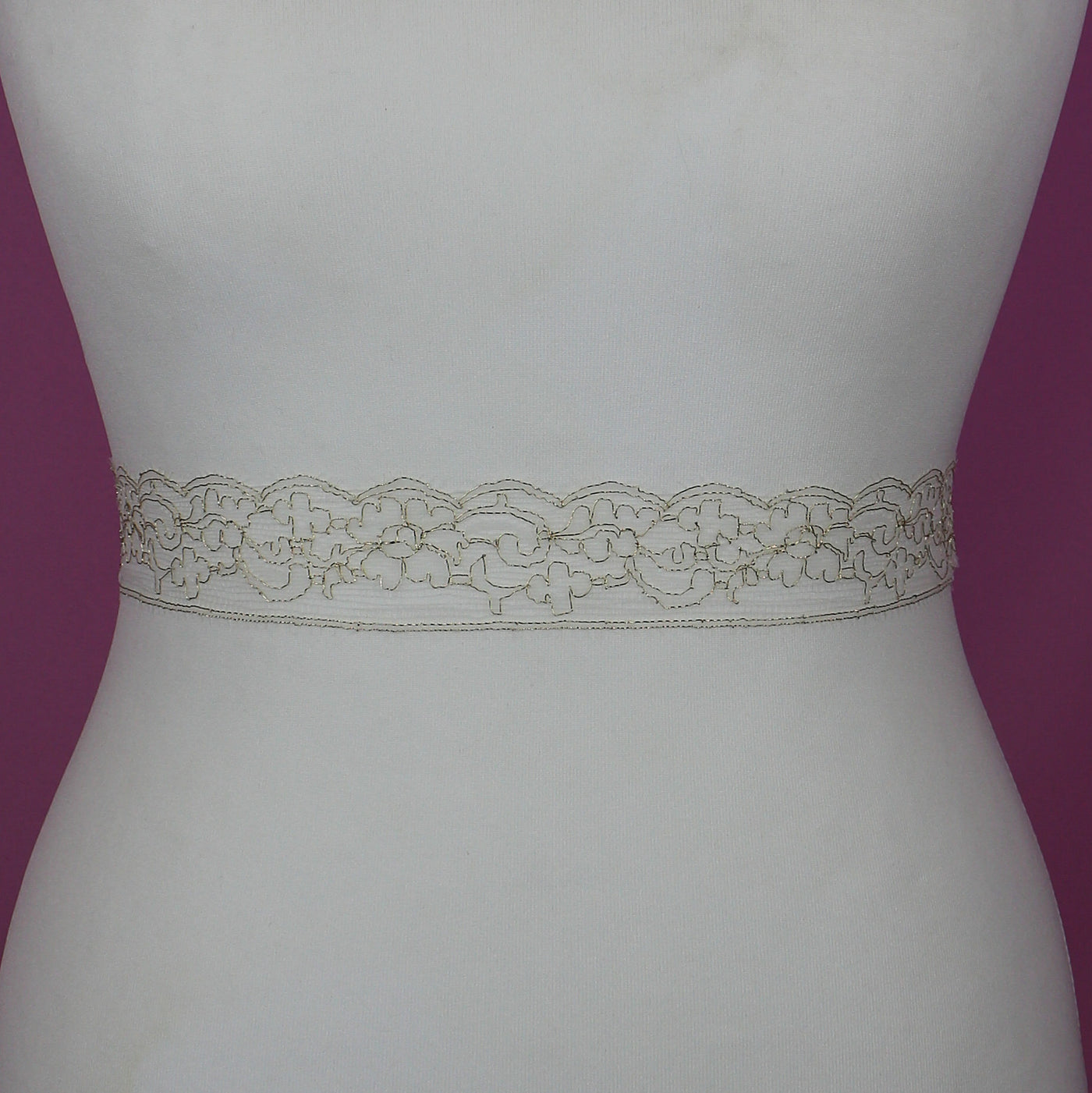 Metallic Lace Trim