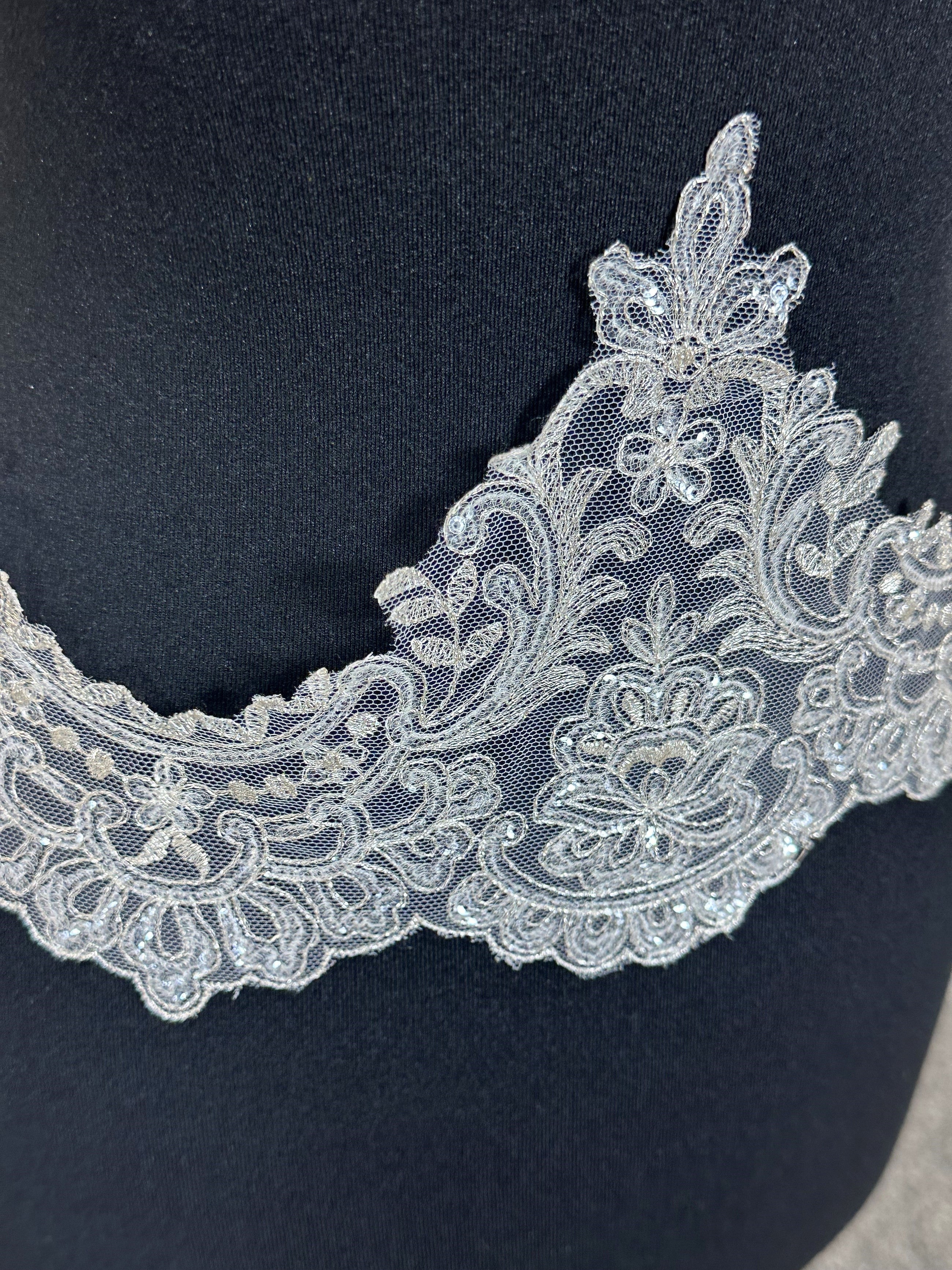 Sequin Trim for Bridalwear