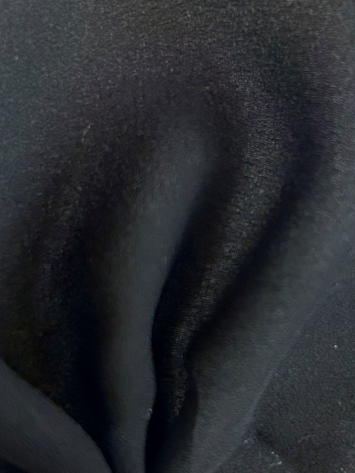 Crêpe Polyester Noir - Sacrement