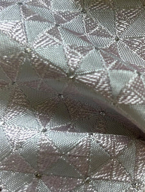 Tissu Jacquard Rose Pâle- Hambourg