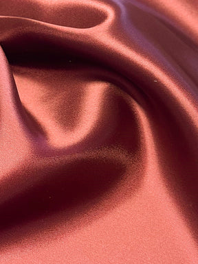 Satin Acétate Viscose Bordeaux - Devotion