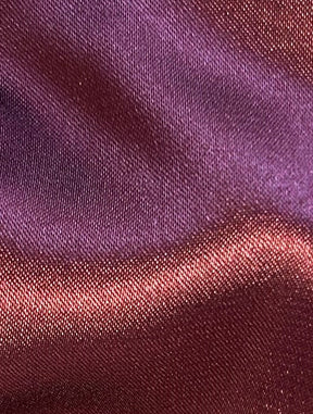 Satin Stretch Polyester Bordeaux - Empathie