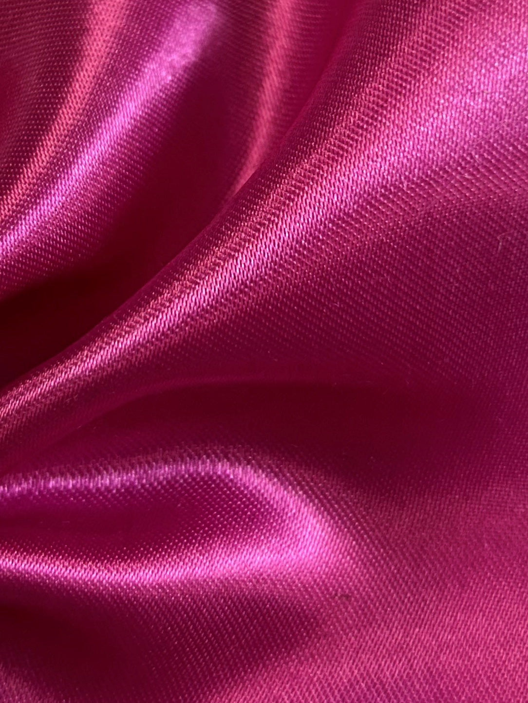 Satin Polyester Cerise - Ascot