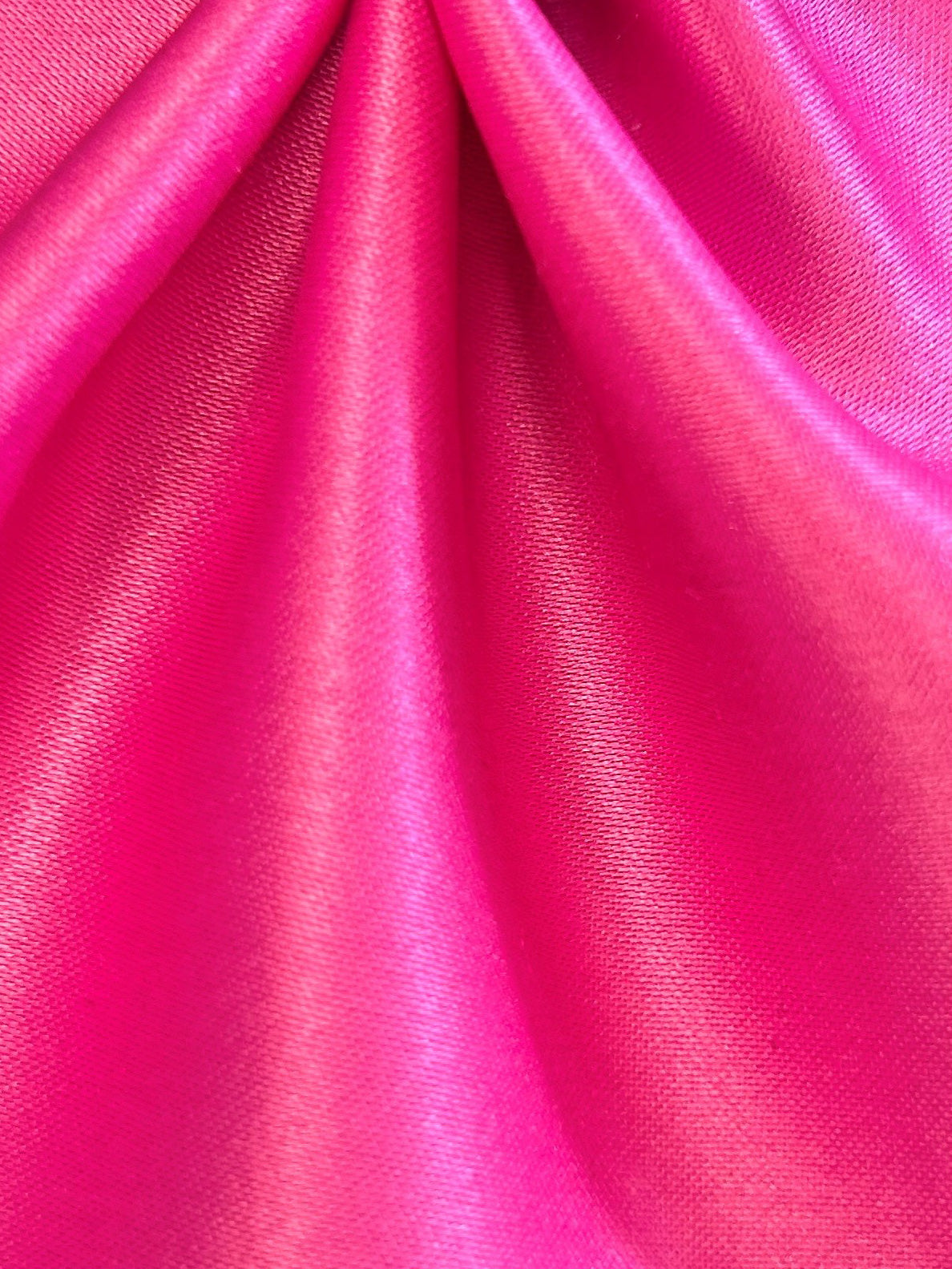 Satin Polyester Cerise - Majestic