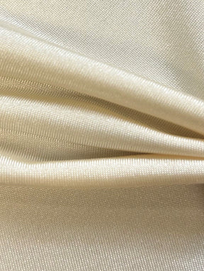 Satin Polyester Stretch Champagne - Confiance