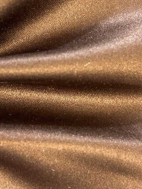 Satin Polyester Chocolat - Majestic