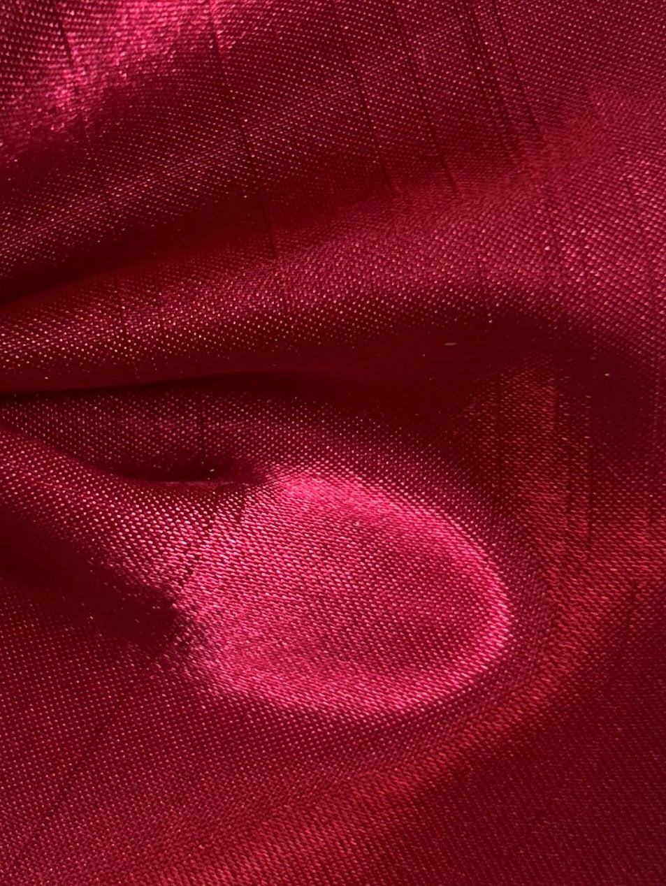 Dupion en satin de polyester Claret - Clarté