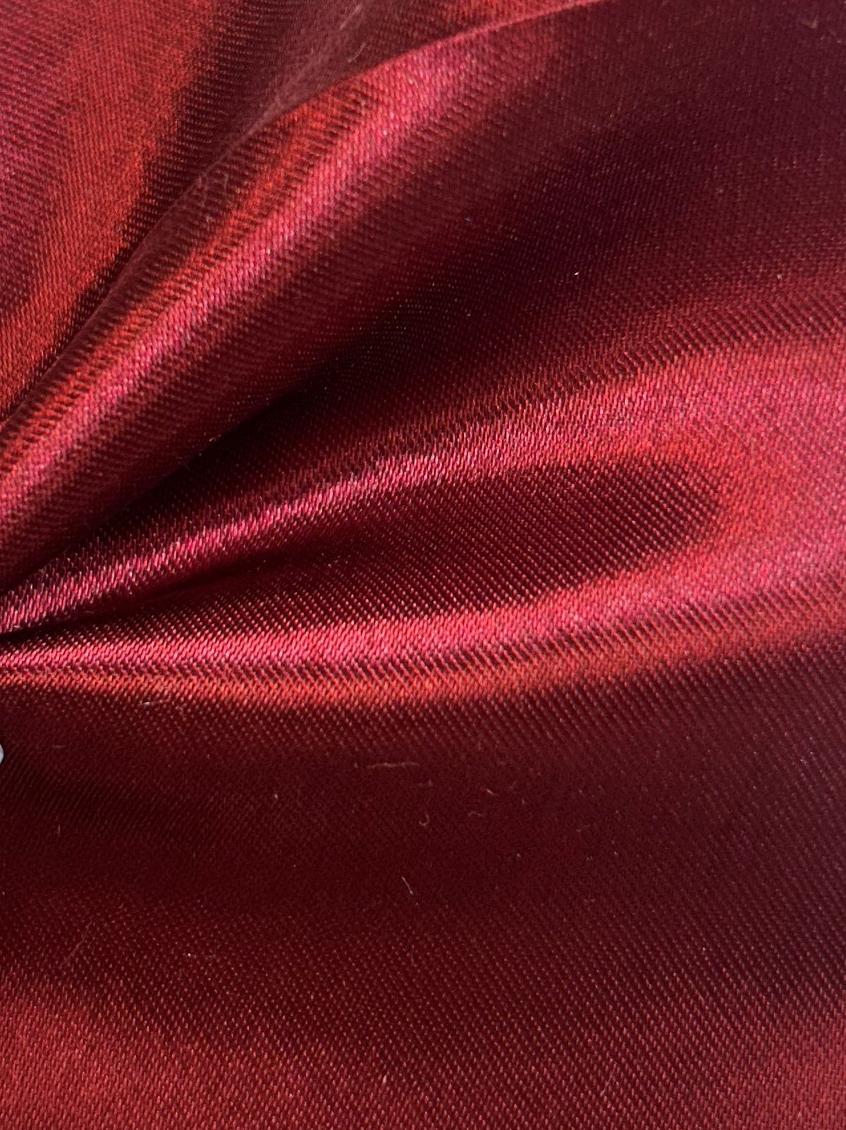 Satin Polyester Bordeaux - Ascot