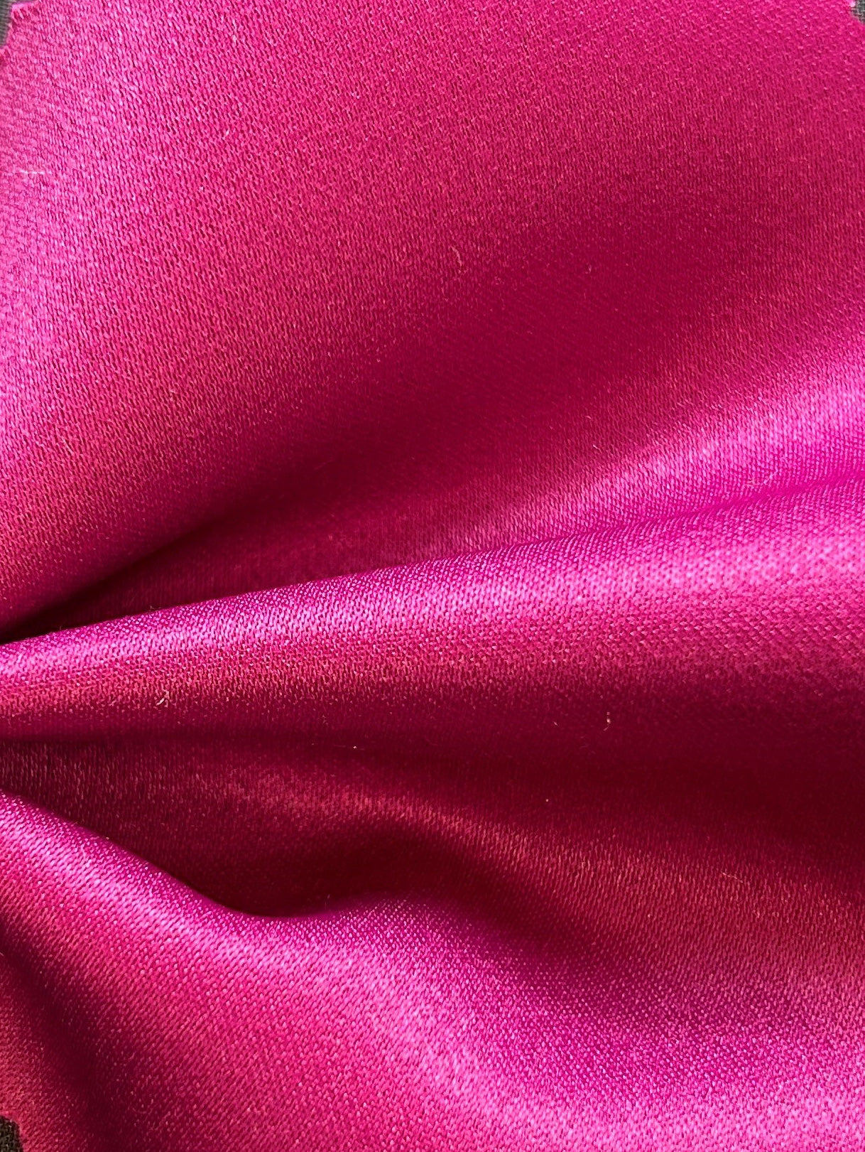 Crêpe Endos Satin Bordeaux - Princesse