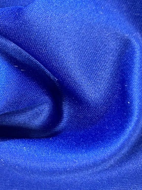 Satin Polyester Cobalt - Majestueux