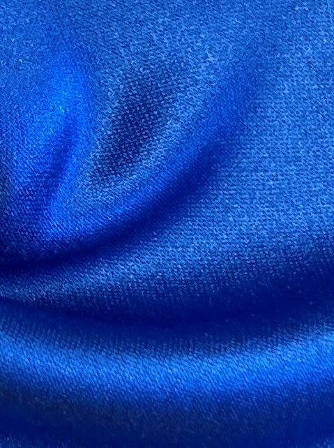 Satin Duchesse Polyester Cobalt - Contessa