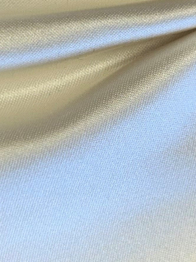 Satin Duchesse Polyester Crème - Contessa