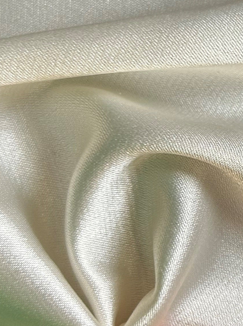 Satin Poly Stretch Crème - Cérémonie