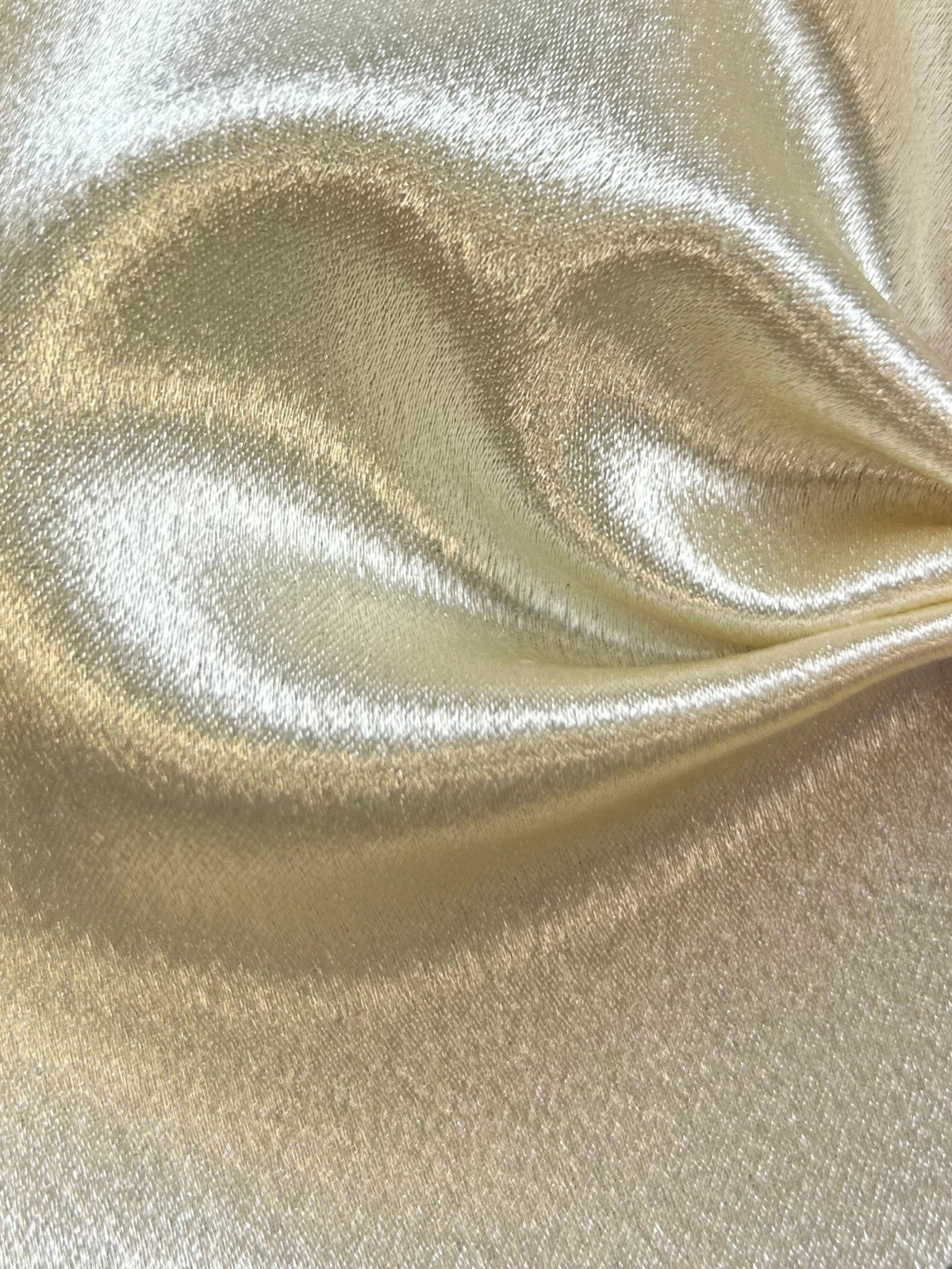 Satin Crêpe Polyester Crème - Desire