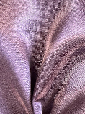 Dupion en satin de polyester violet foncé - Clarté