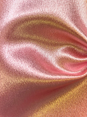 Satin Crêpe Polyester Rose Foncé - Desire