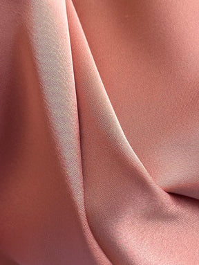 Satin Polyester Rose Poudré - Hubris