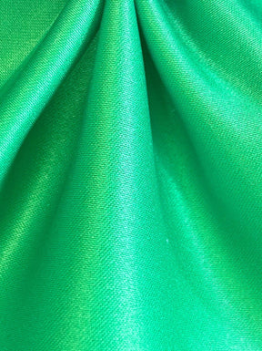 Satin Polyester Émeraude - Majestic