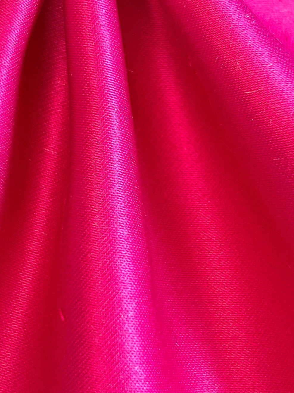 Satin Polyester Fuchsia - Majestueux