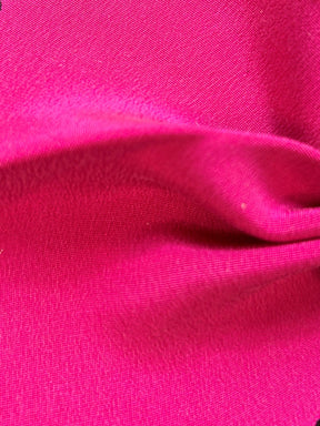 Double Crêpe de Soie Fuchsia - Tantalise