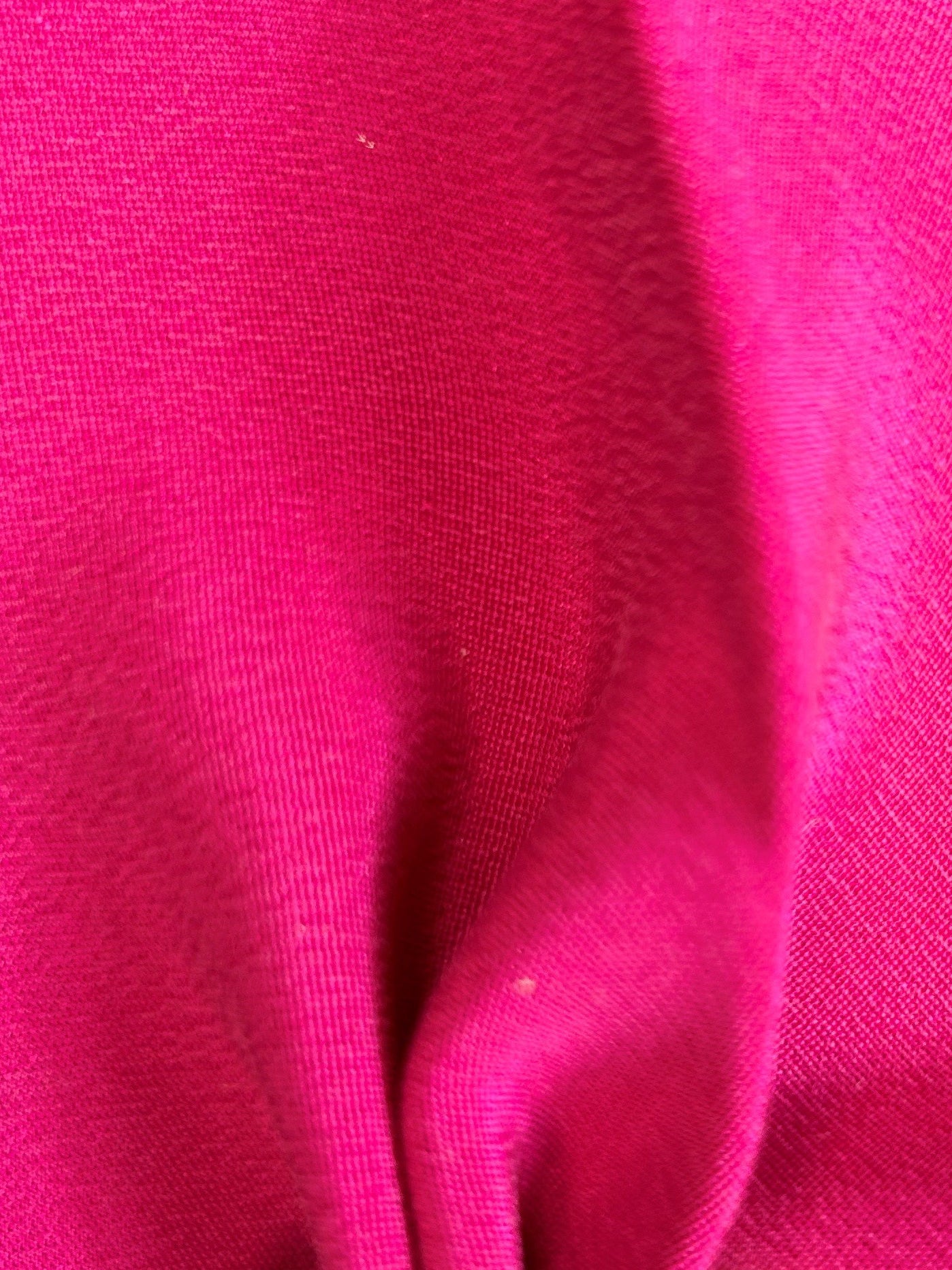 Double Crêpe de Soie Fuchsia - Tantalise