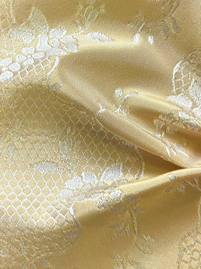 Tissu Jacquard Doré - Anvers