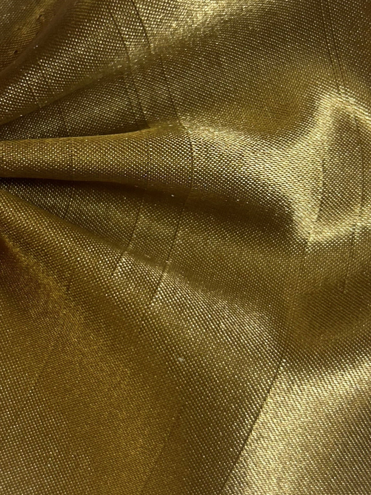 Dupion en satin de polyester doré - Clarté