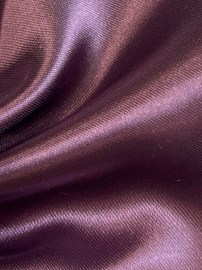 Satin Polyester Raisin - Ascot