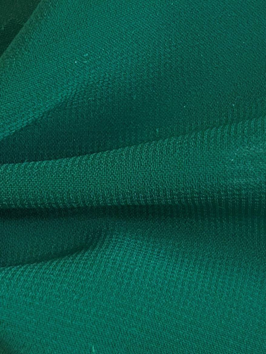 Mousseline de Polyester Verte - Bienveillance