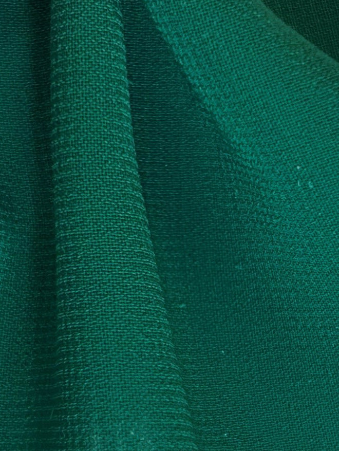 Mousseline de Polyester Verte - Bienveillance