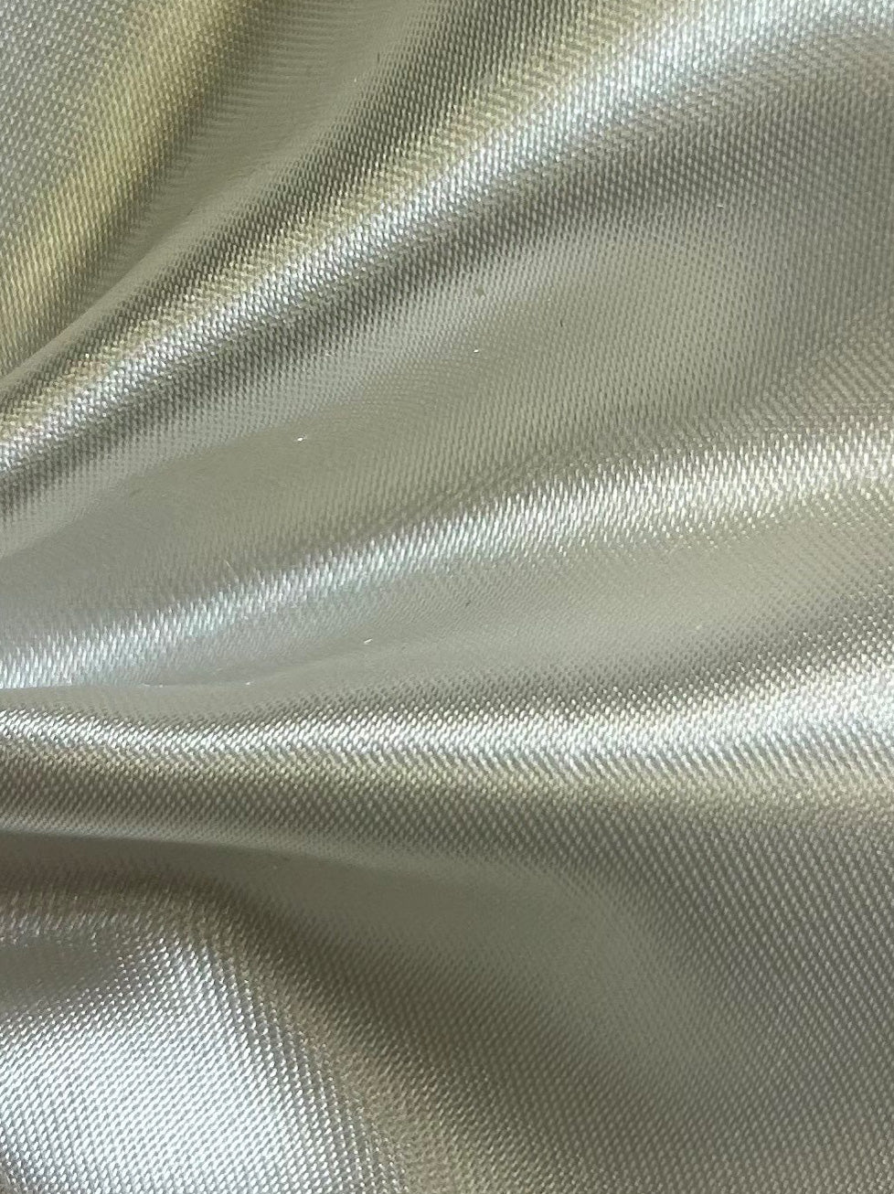 Satin Polyester Ivoire - Ascot