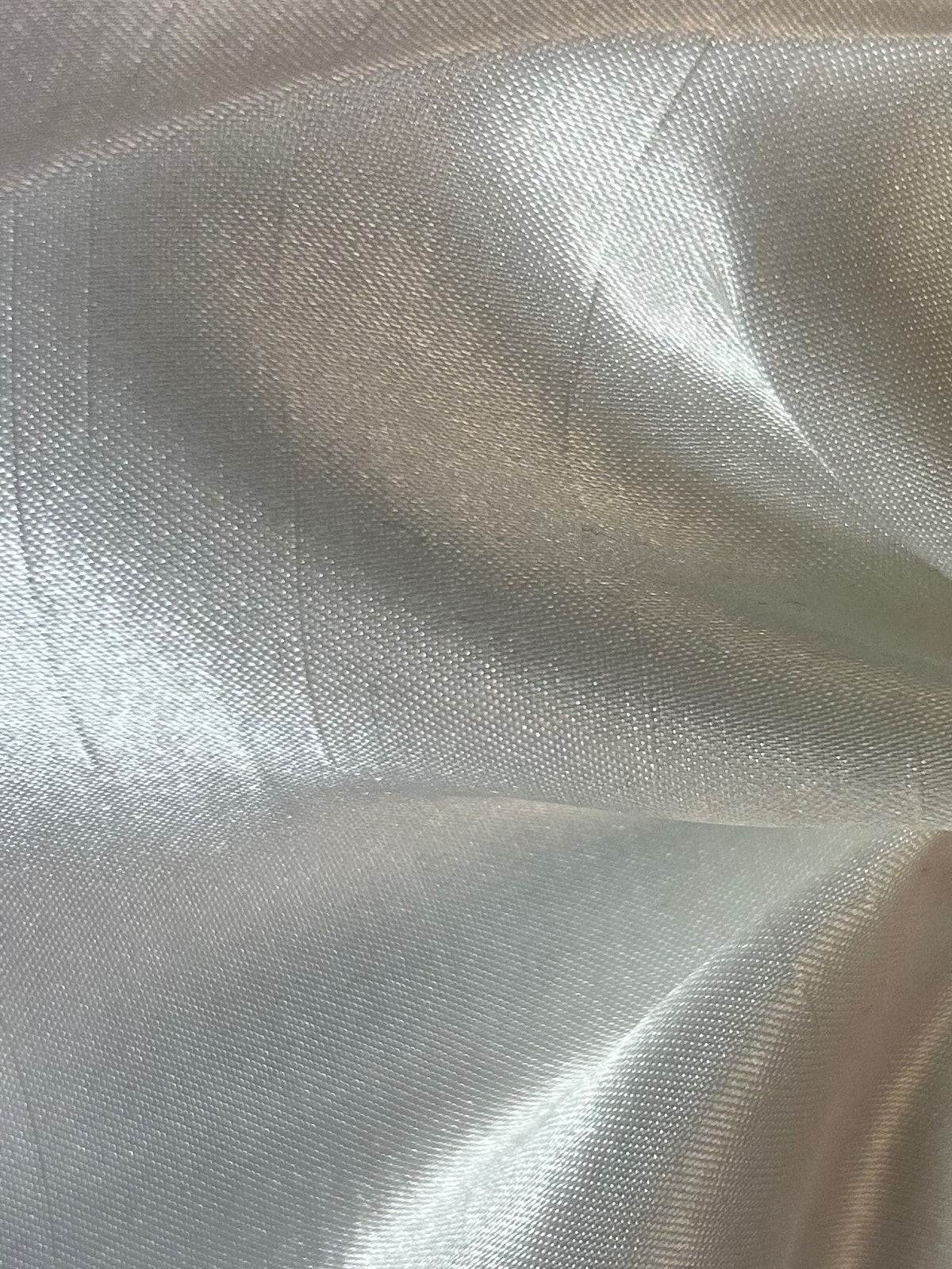 Dupion en satin de polyester ivoire - Clarté