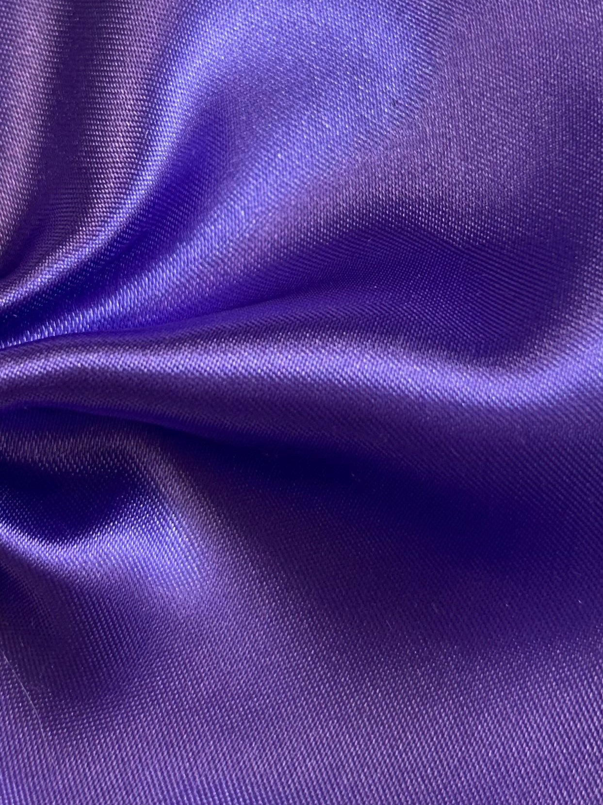 Satin Polyester Lavande - Ascot