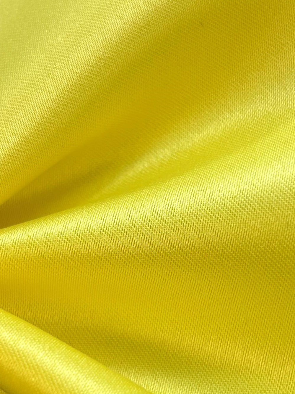 Satin Polyester Citron - Majestic