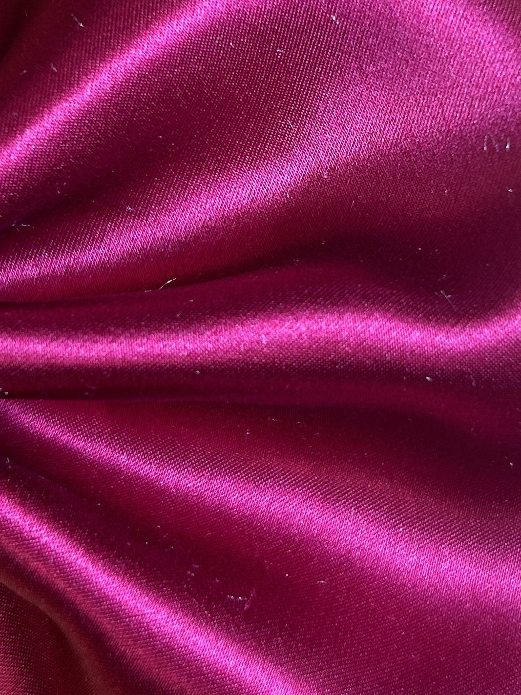 Satin de Soie Marron - Magnifique