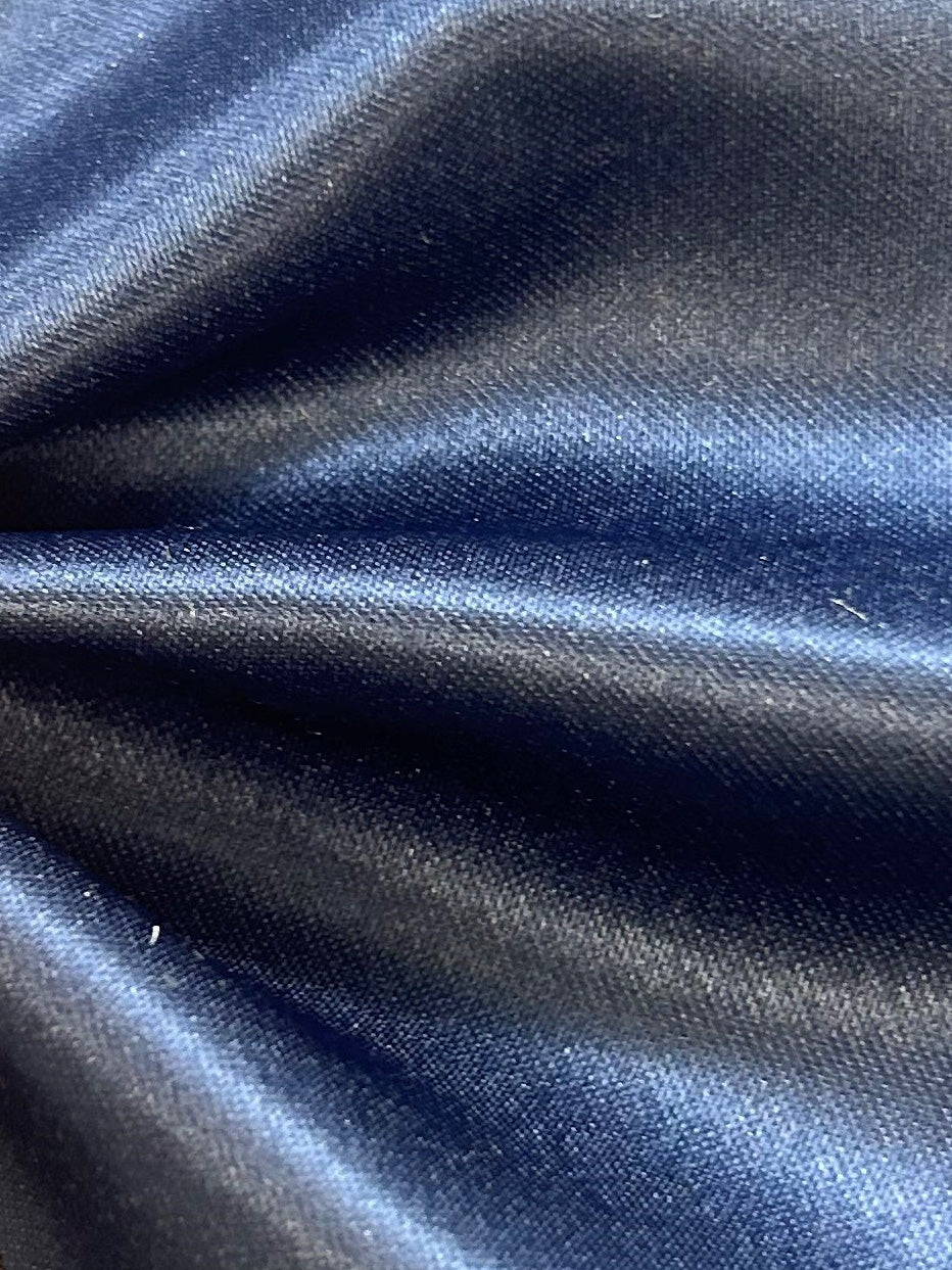 Satin Polyester Marine - Majestic