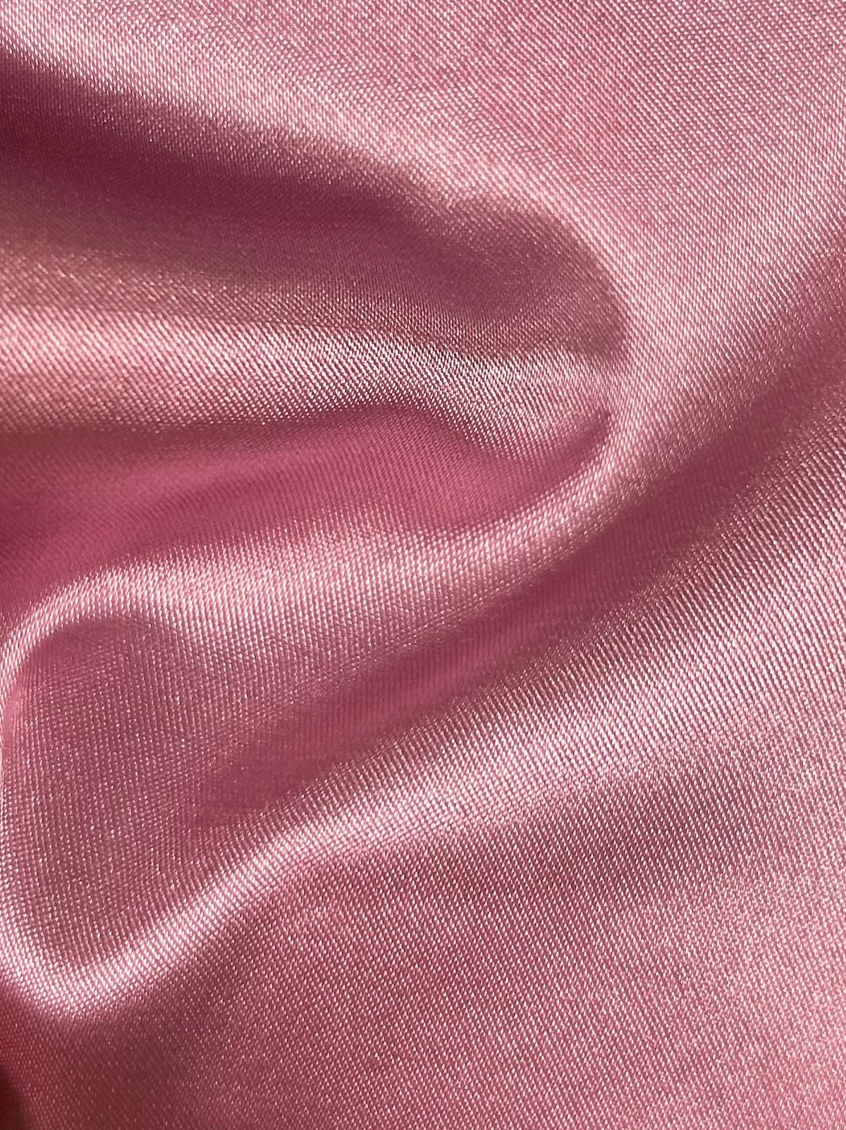 Satin Stretch Polyester Vieux Rose - Empathie