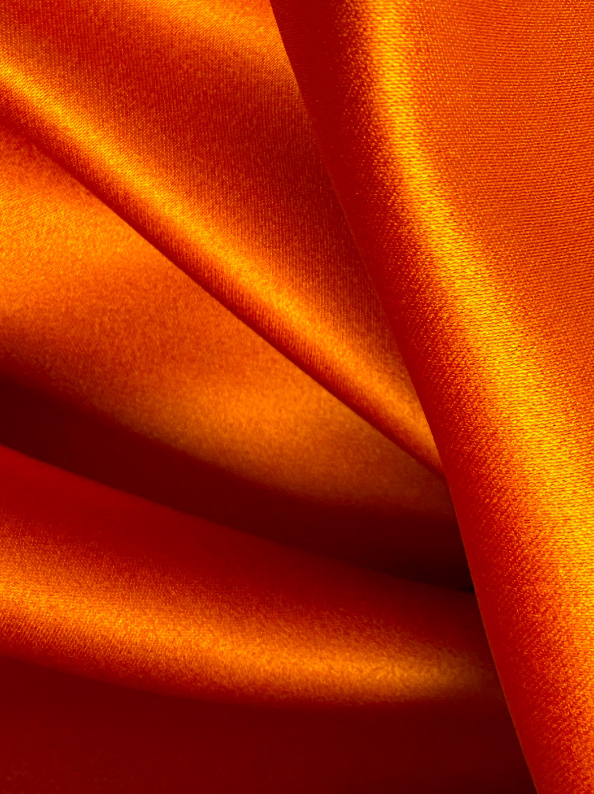 Satin Polyester Orange - Contessa
