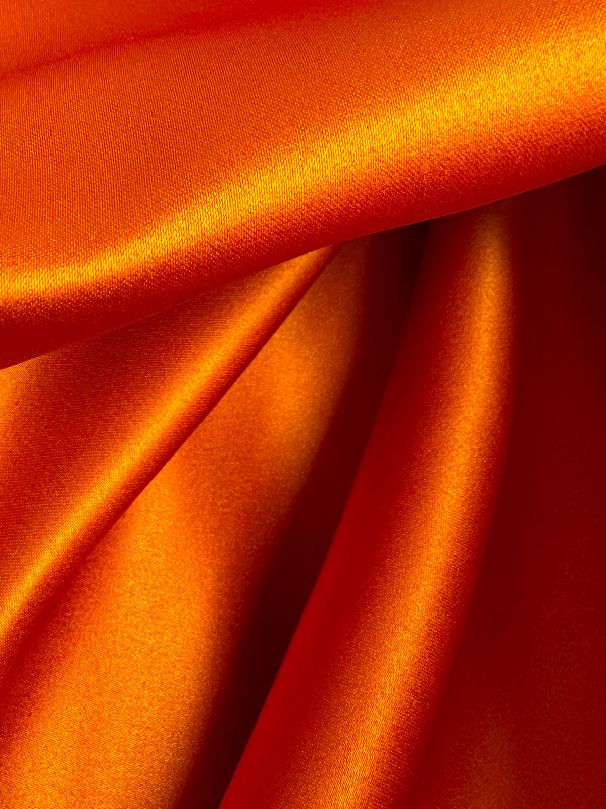Satin Polyester Orange - Contessa