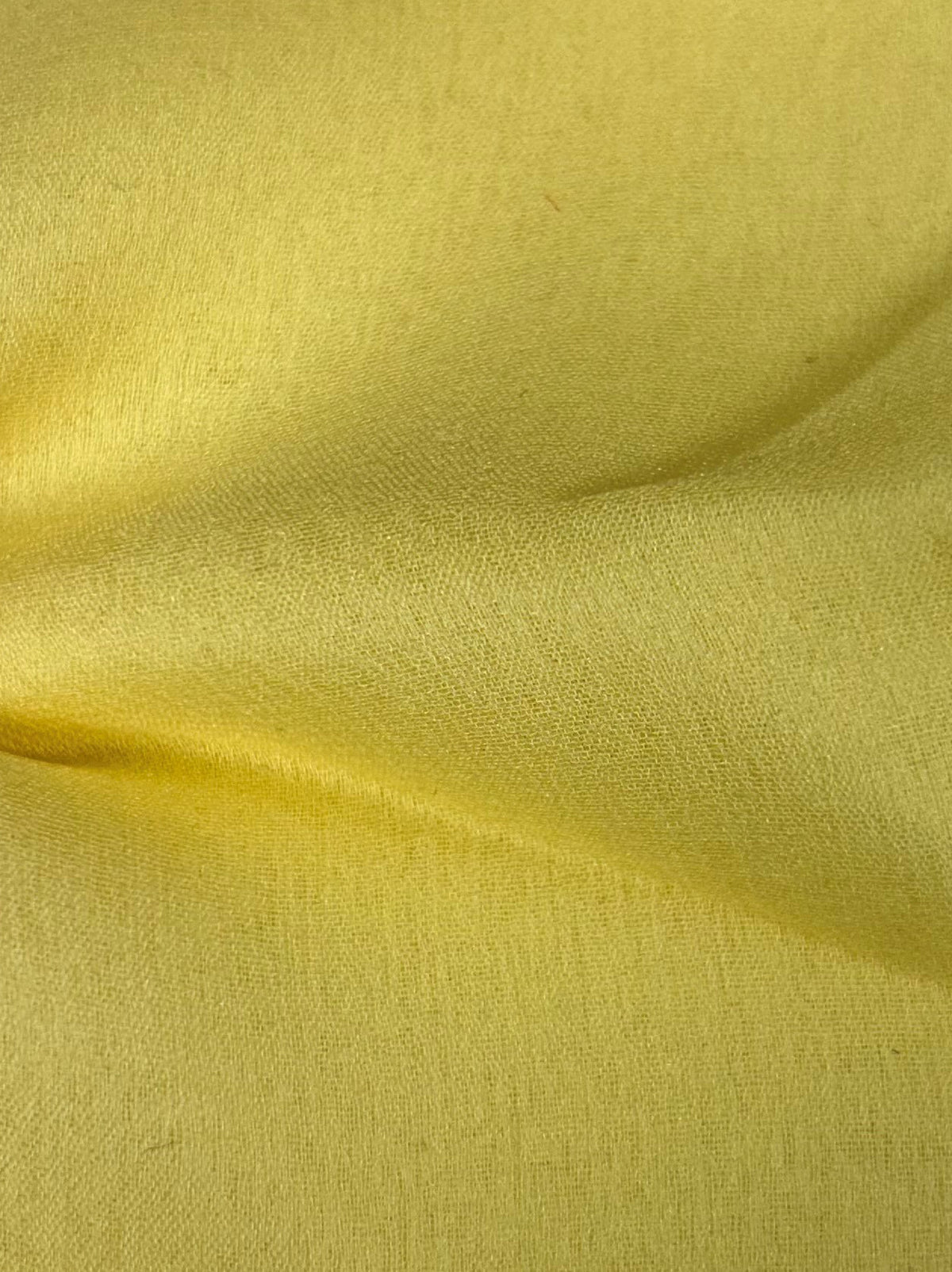 Mousseline de Soie Jaune Pâle - Tempest