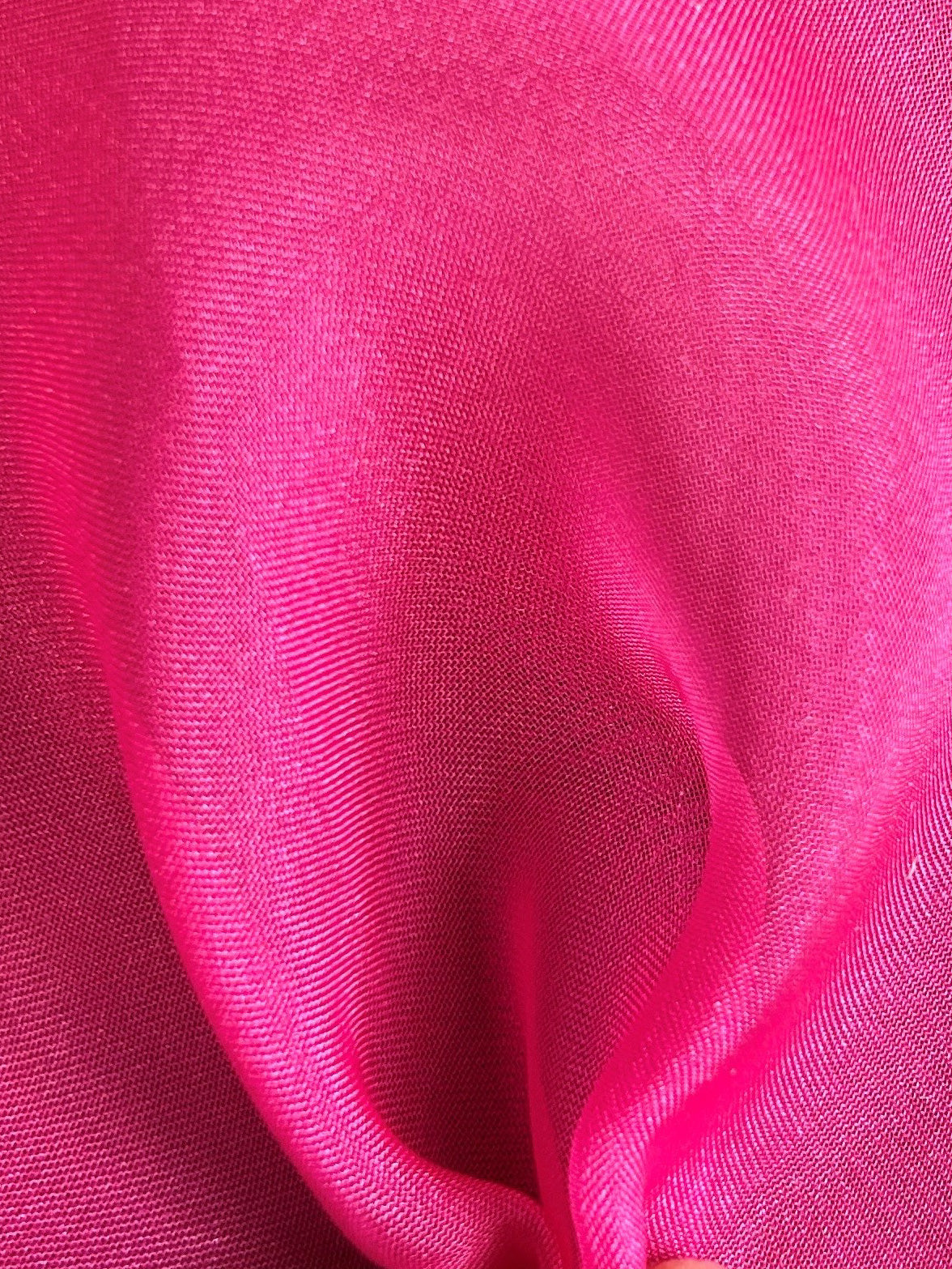 Mousseline de Polyester Rose - Honnêteté