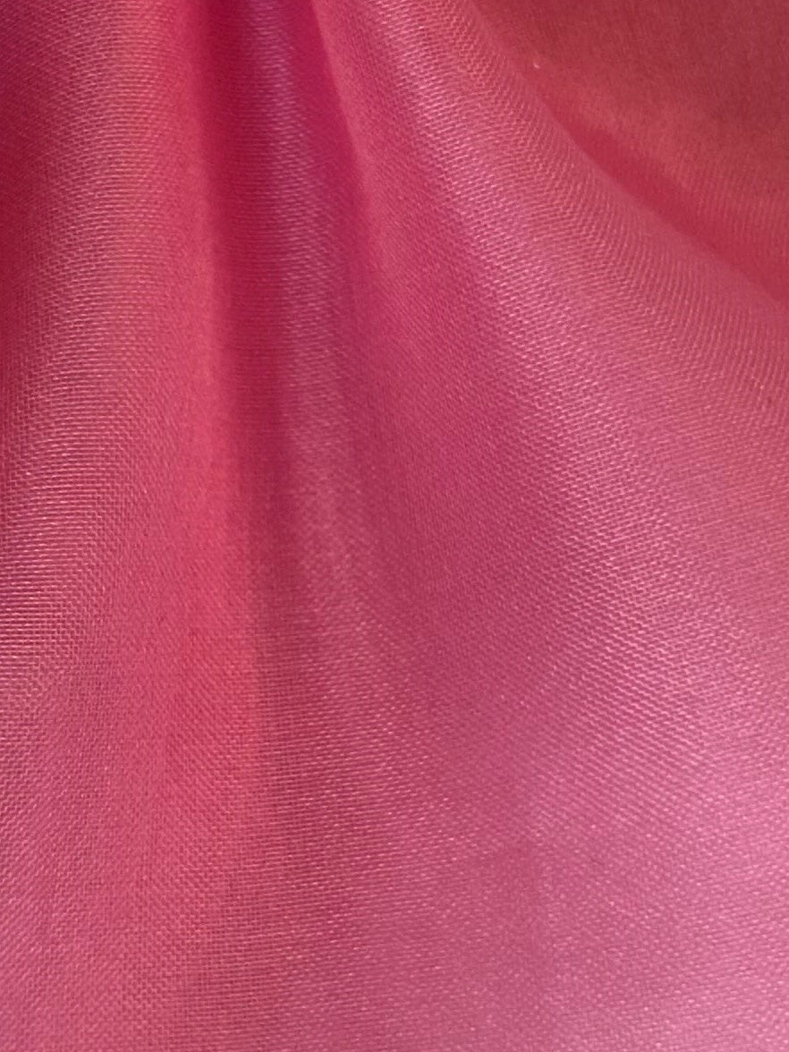 Organza de Soie Rose - Évolution