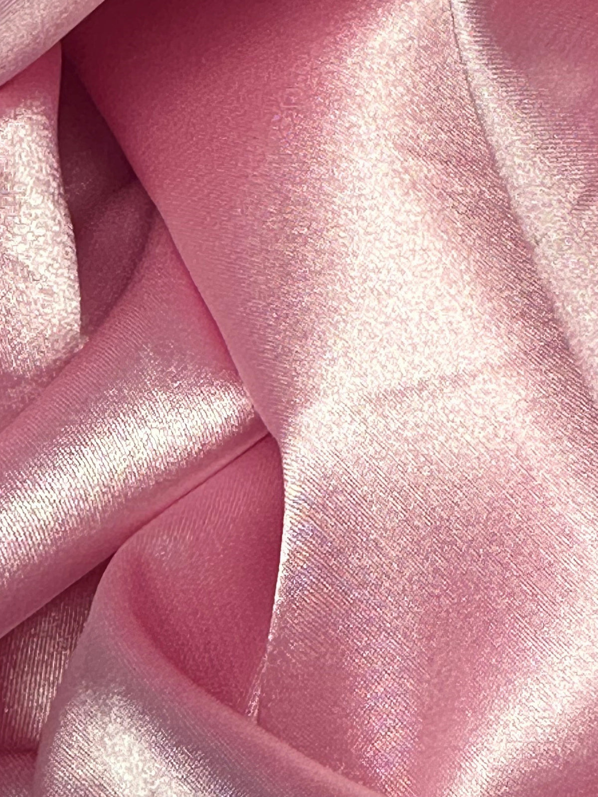 Satin Stretch Polyester Rose - Empathie