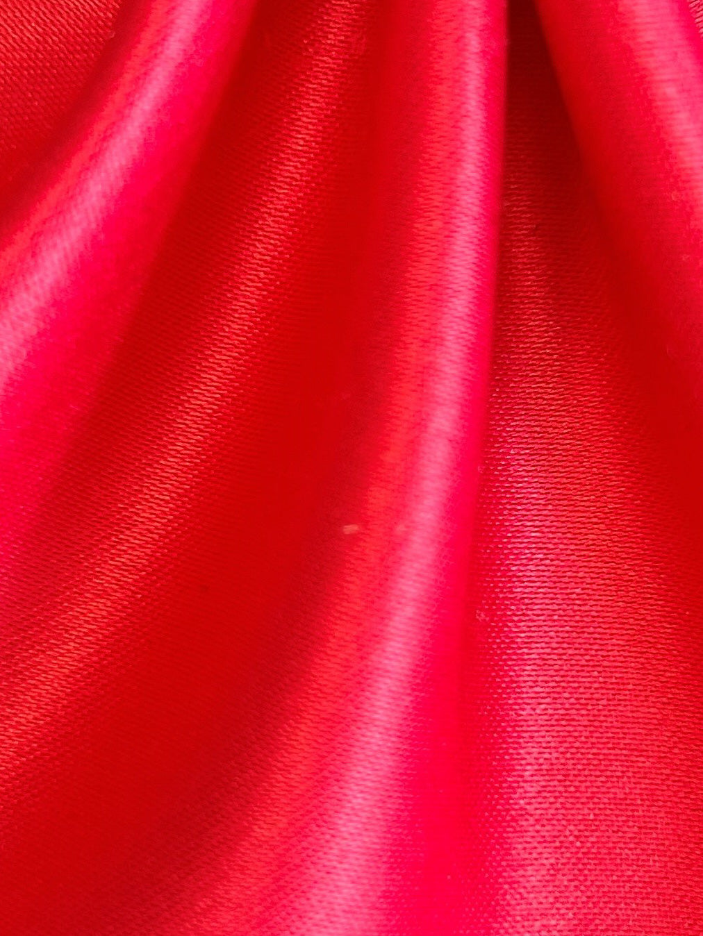 Satin Polyester Framboise - Majestic