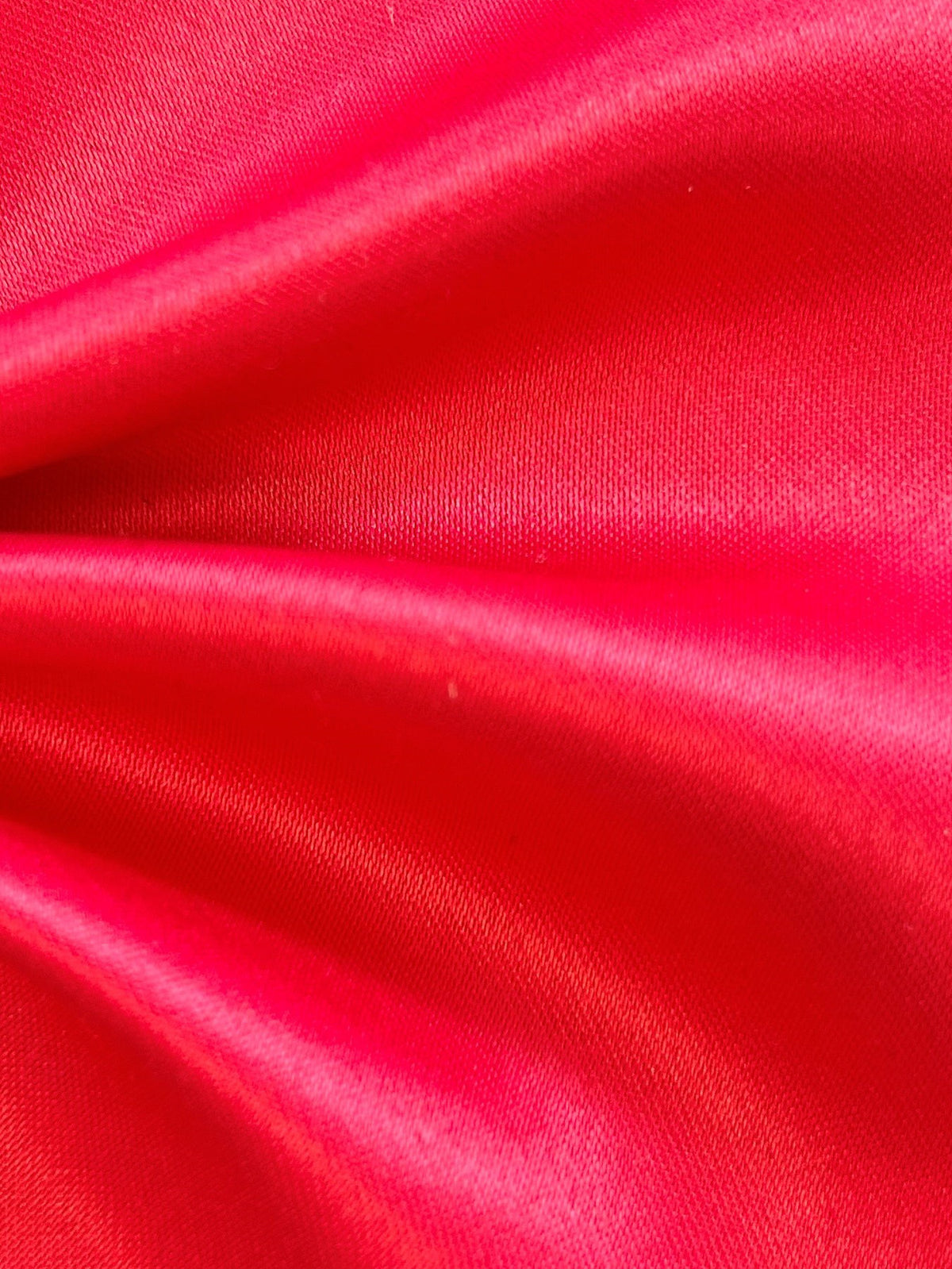 Satin Polyester Framboise - Majestic