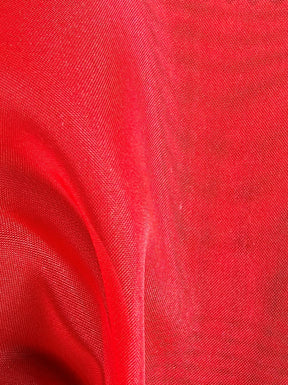 Mousseline de Polyester Rouge - Honnêteté