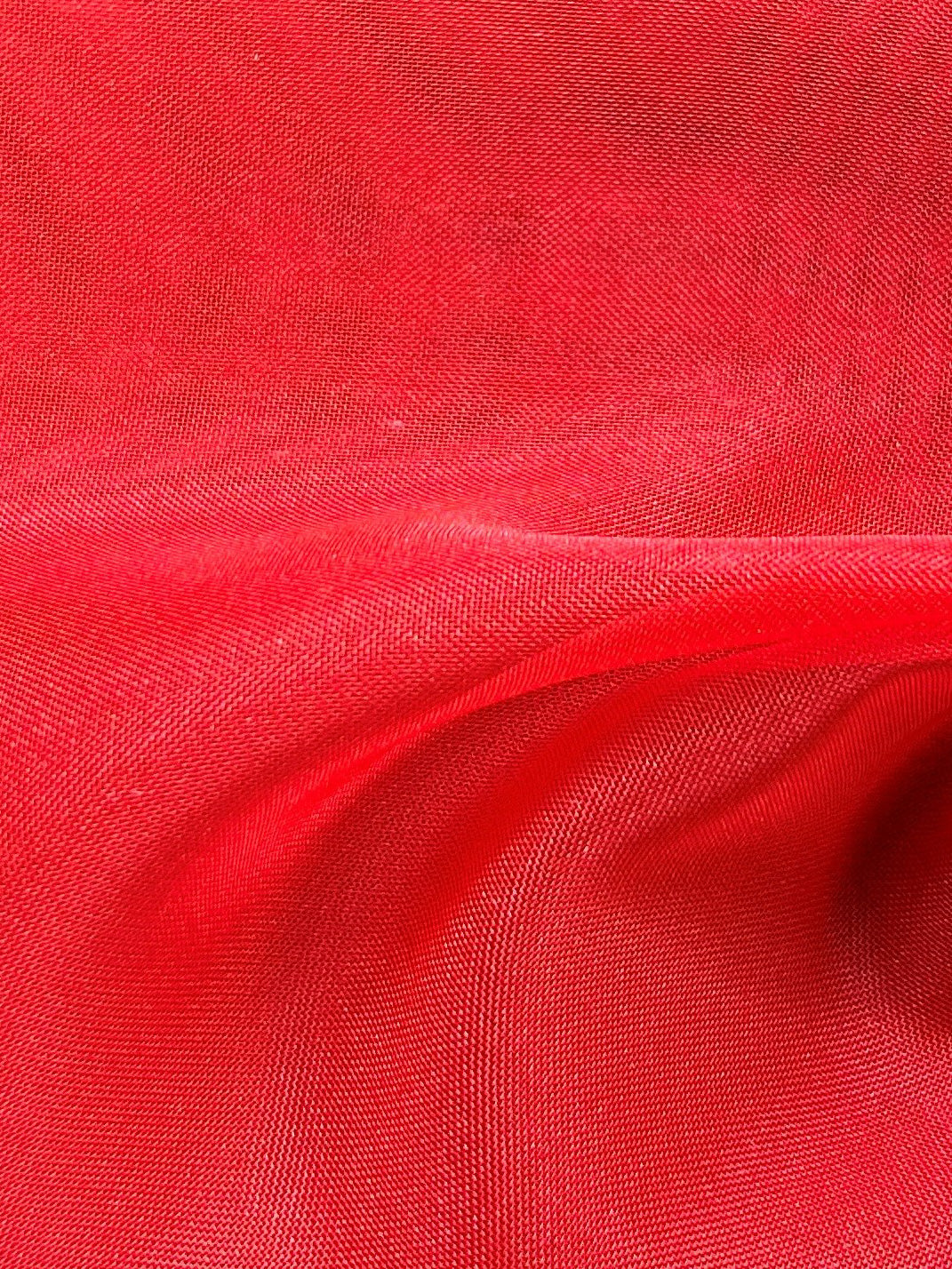 Mousseline de Polyester Rouge - Honnêteté