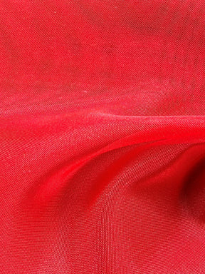 Mousseline de Polyester Rouge - Honnêteté