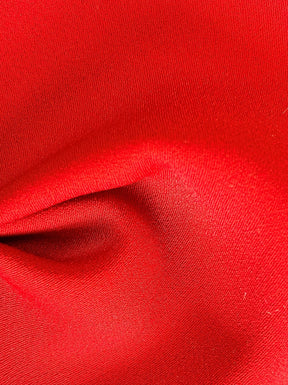 Crêpe Polyester Rouge - Curiosité