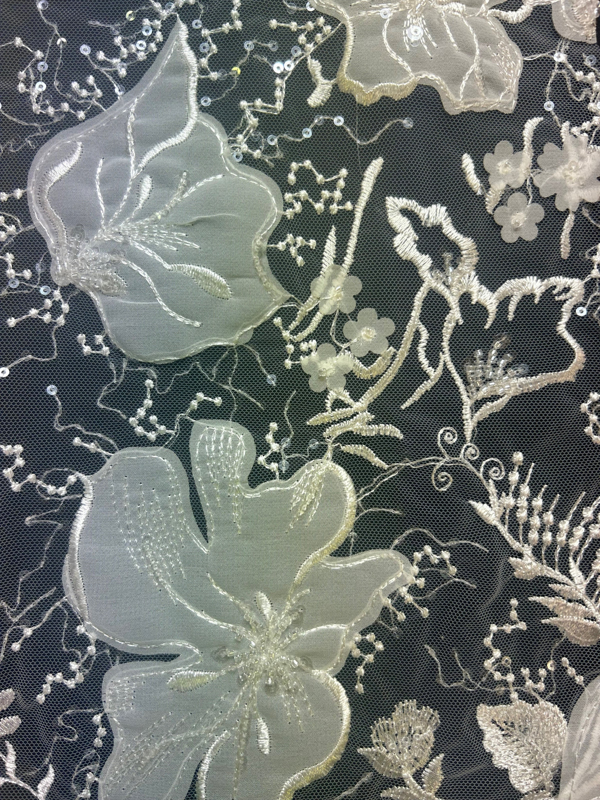 Dentelle de mariée ivoire - Roos